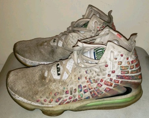 Size 17 - Nike LeBron 17 Air Command Force Sneakers 2019 - Picture 3 of 16