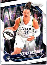 2025 Panini Prizm WNBA #45 Kayla McBride White Seismic Prizms