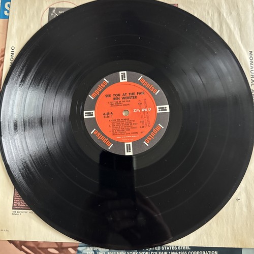 Ben Webster See You At The Fair Impulse A-65 Original Mono - Imagen 9 de 12