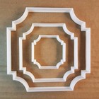Plaque Frame Square Sign Shape Cookie Cutter Dough Biscuit Pastry Fondant Sharp