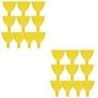  20 stücke Kleines Trichter Labor kunststoff liquiden trichter lable ätherisch