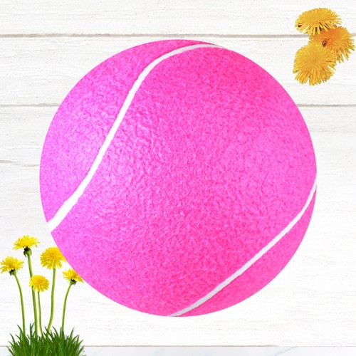 8 -inch Giant Inflatable Beach Ball Oversized Tennis Balls Decorative Big - Picture 8 of 11