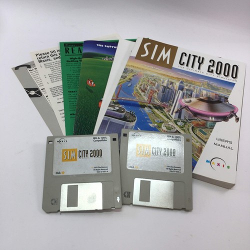 Pacchetto Maxis Sim City [Sim City, Sim City 2000, Sim Town e Sim Isle] - Foto 12 di 19