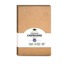 Chipboard - Cardboard Medium Weight. 8.5" x 11" Chipboard Pads - .022" Thick