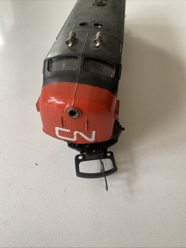 Tri-ang R55 Canadian National Diesel Locomotive 4008 Zebra Livery - Foto 11 di 16
