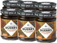 Thick Cut Seville Orange Marmalade | Pack of 6 X 340G | with Juicy Chunks of Ora