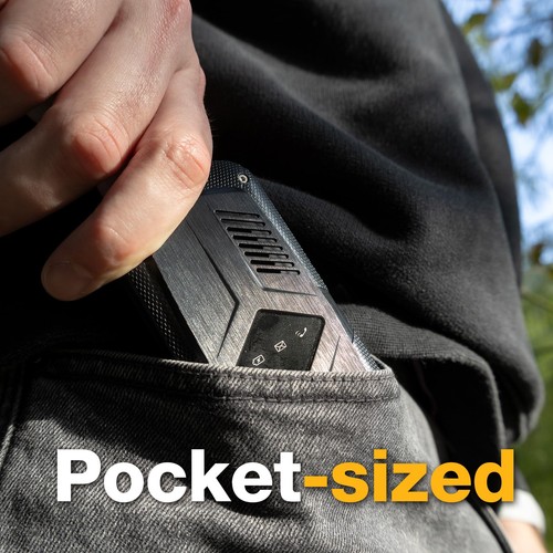 M10 Rugged Basic Flip Phone, Cellulare con Funzione 4G, Cellulari Semplici, Wat... - Foto 2 di 9