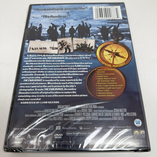 The Endurance: Shackleton's Legendary Antarctic Expedition DVD 2003 Liam Neeson - Picture 3 of 7