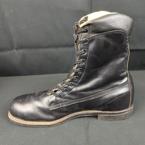 Vintage Chippewa Steel Toe Fire Work Boots Black Men's Size 11 D - Picture 10 of 19