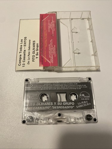 Fito Olivares Y Su Grupo Sabrosura, Cassette Tape, suena bien, RARE - Picture 2 of 2