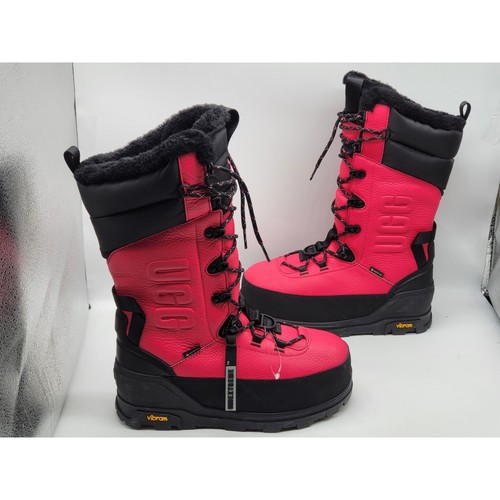 UGG Shasta Gore-tex Tall Pink Leather Glow Boots 1151850 Size 7 - Bild 4 von 9