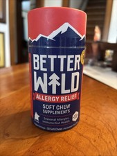 Better Wild Allergy Relief 30 Soft Chews Bone Broth Flavor