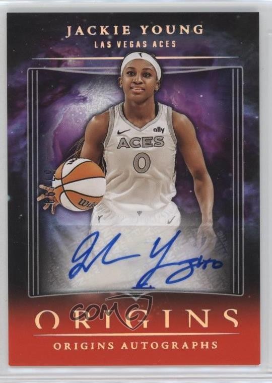 2024 Panini Origins WNBA Origins Auto Red /99 Jackie Young #OA-JY Auto