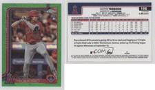 2025 Chrome Logofractor Edition Green Refractor /99 Bryce Teodosio Rookie RC