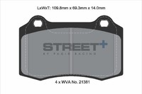 BremsbeläGe Ford Australia Focus Stufenheck (Lv) 2.0 Tdci Baujahr 03/09–08/11 Kw