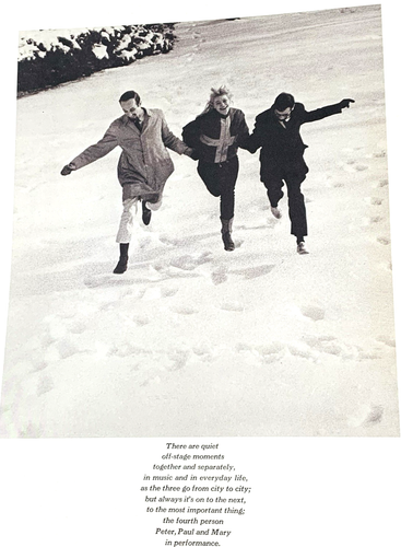 Peter, Paul and Mary 1964 Tour Program Book - Great Vintage Music Collectible - Picture 3 of 11