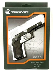 Recover Tactical Grip And Rail For 1911 Compact Sized Pistols (Officer) - CC3C