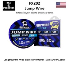 Mechanic 200m Motherboard And Chip Repair Jump Wire FX202 0.02mm