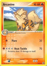 Arcanine 18/112 FireRed & LeafGreen Pokemon 002775