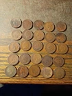 25 1880 To 1889 Indian Pennies Fair To Very Good