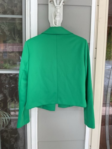 Shelby Rose New York Gr. 12 einreihiger eleganter Blazer Jacke Kelly grün neu ohne Etikett - Bild 8 von 10