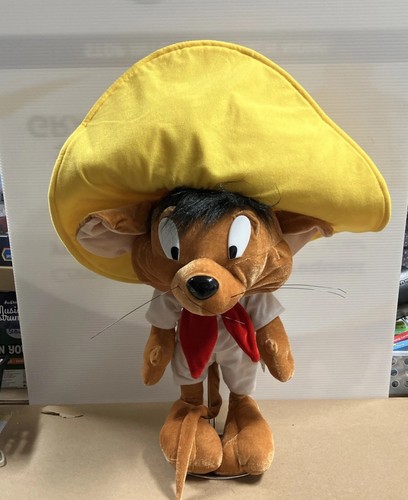Six Flags Looney Tunes Speedy Gonzales Stuffed Plush Toy - Picture 3 of 12