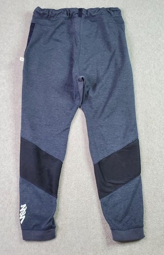 Jordan Zion Jogger Pants Mens Large Navy Blue Slim Fit Zip Pockets DR2109-410 - Picture 2 of 16