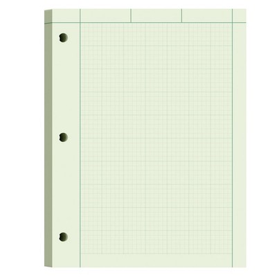 Engineering Paper 8.5 x 11, 100 Sheets Top Glue Binding Engineering Notebook,...