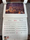 1954 TEXACO Complimentary Advertising Calendar  - Carl Gustafson Odessa Texas — photo 3