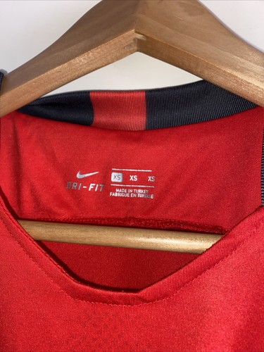 Turkey 2018 Home Futbol Soccer Jersey Nike Authentic Kit On Pitch XS team - Picture 3 of 7