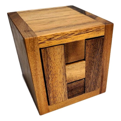 Scatola Haselgrove | Lucchetto puzzle antico egizio - Foto 3 di 5