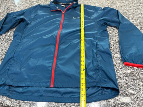 Nike Herren XL Windfly Laufjacke durchgehender Reißverschluss belüfteter Rücken 707402-496 SCHÖN! - Bild 10 von 11