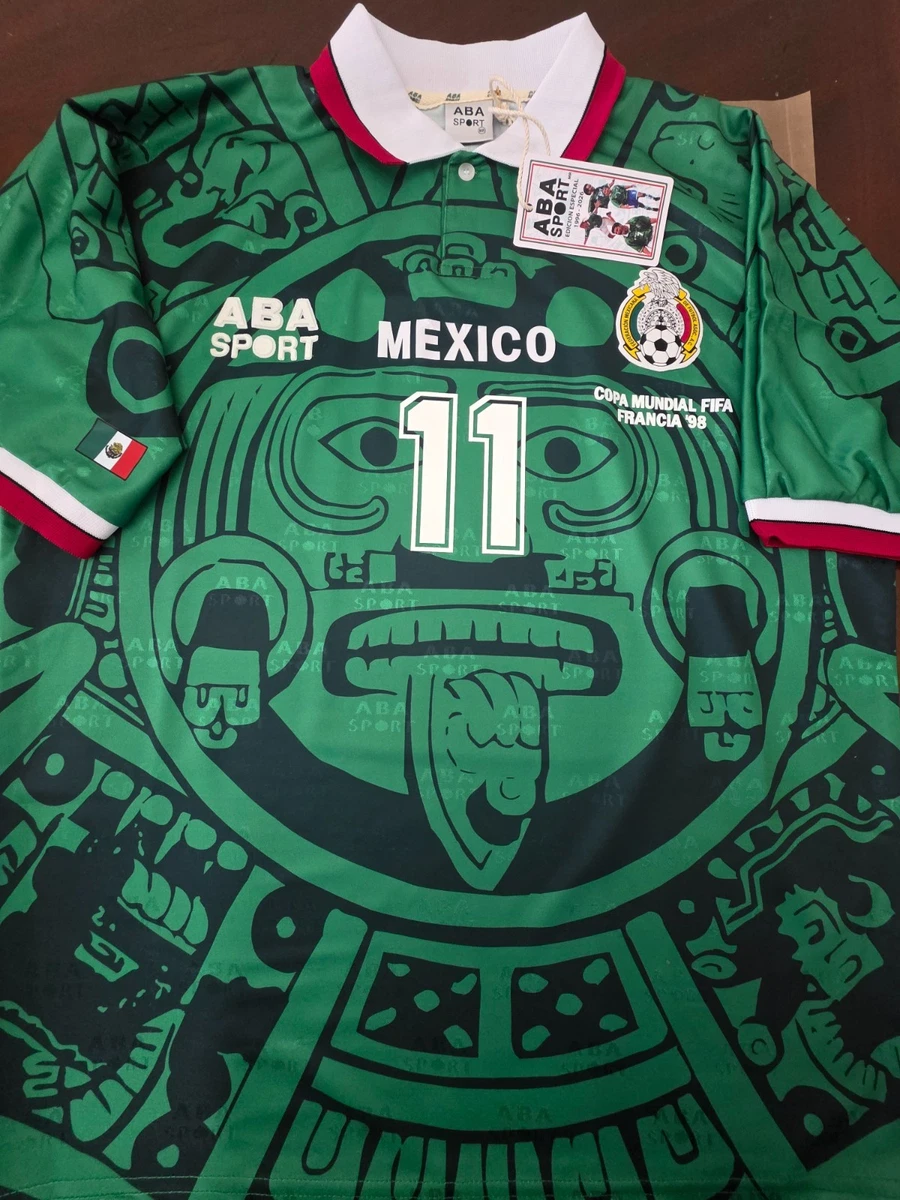 ABA Sport Mexico JERSEY Seleccion Mexicana 1998 reedicion Aba