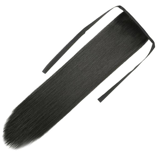Synthetische Hochtemperaturfaser Pferdeschwanz Verlängerung für schwarze Frauen