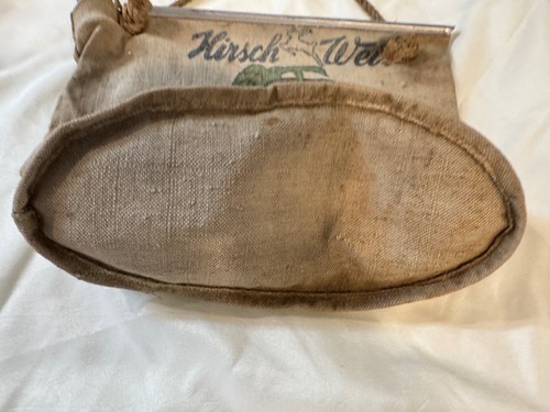 Vintage Hirsch-Weis Canvas Automobile Water Bag #1522 - Picture 6 of 15