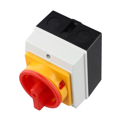 Interruptor aislante impermeable 16A Interruptor giratorio de 3 pines Interruptor IP65 UKP - Imagen 5 de 21