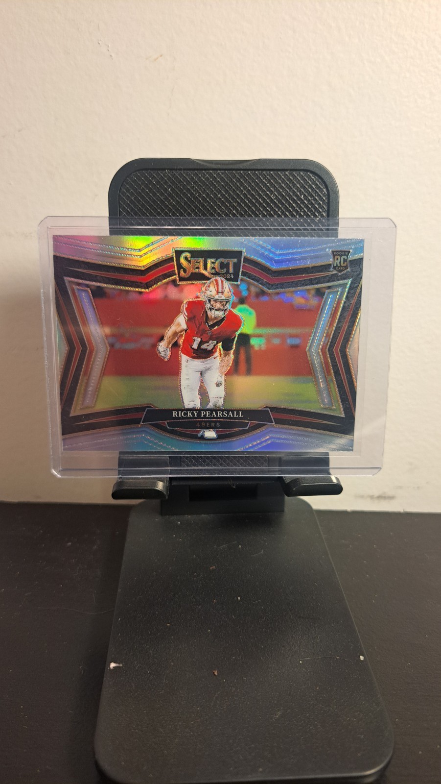 2024 Panini Select - Field Level Ricky Pearsall #489 Silver Prizm (RC)