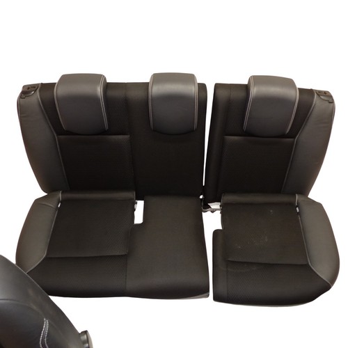 Teilleder Sitze Ledersitze Renault Clio III Grandtour Sitzausstattung schwarz - Bild 4 von 7