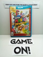 Super Mario 3D World (Wii U, 2013) Complete Tested Working - Free Ship