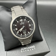 Junghans Mega Solar Titanium | Funk-Solar Herrenuhr | Saphirglas | Top Zustand |