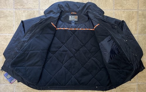 5.11 Tactical Series Signature Duty Jacket Mens 2XL Long Black - Law Enforcement - Picture 2 of 10