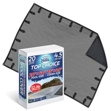 PoolCoverChoice Winter Swimming Pool Cover for 20 ft x 40 ft Rectangular Pool