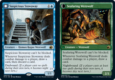 Suspicious Stowaway // Seafaring Werewolf - Innistrad: Midnight Hunt #080/277 MT