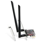 WiFi6 Karte AX3000 PCIe WiFi Netzwerk Adapter, Intel AX200 Chip Bluetooth 5.0...