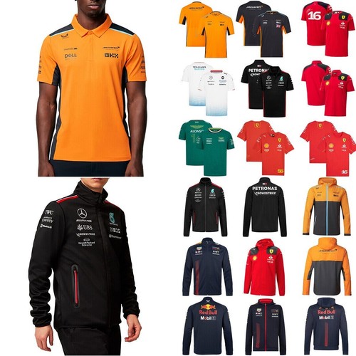 ✲ Polo maglietta uomo squadra sportiva corsa giacca tifosi blusa ξ - Foto 2 di 41