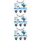 3 Sätze der Vatertagsparty -Verzierungen Vatertag Party Banners Topper Ballons