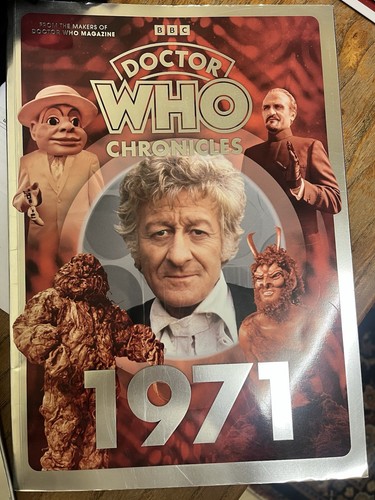 DOCTOR WHO CHRONICLES MAGAZINE - 1971 (NEW, SPECIAL EDITION)