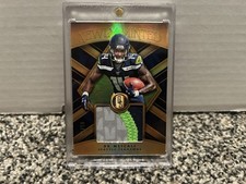 Dk Metcalf 2019 panini gold standard football Newly Minted /49 Material Patch