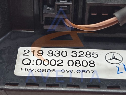 Mercedes CLS 3.0 Diesel Coupe 08-10 Heater Control Panel Switches A2198303285 - Picture 6 of 14