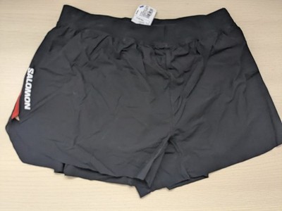 Salomon S/LAB Speed SPL 7'' Short Herren Schwarz Größe M LC2692200 Laufhose